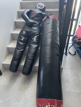 wrestling dummy in Ramstein, Germany