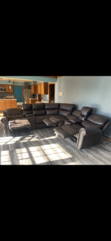 Leather Sectional in Chicago, Illinois