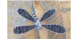 Dragonfly, butterfly, and seashells in Fort Campbell, Kentucky