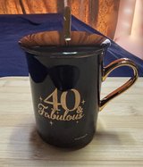 40th Birthday Coffee/Tea cup in Okinawa, Japan