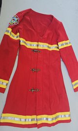 Halloween firefighter costume in Kingwood, Texas