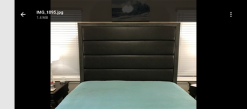 King Bed Solid Wood Headboard in Spring, Texas