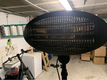 Patio heater black 2000 W in Ramstein, Germany