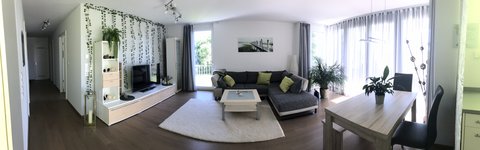Modern 3-room apartment – fully furnished & equipped, balcony with nature view in a quiet location in Stuttgart, GE