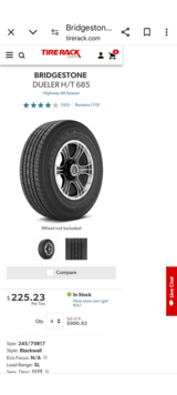 17" TIRES in Alamogordo, New Mexico