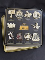 Disney D23 10 Year Anniversary Pin Set in Hemet, California