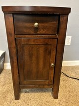 Wood end table or bedside table in Travis AFB, California