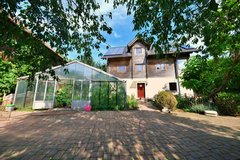 Charming Traditional Farmhouse with Barn, Hobby Room & Natural Swimming Pond in Grafenwoehr, GE