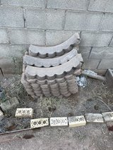 Landscaping scallops in Alamogordo, New Mexico