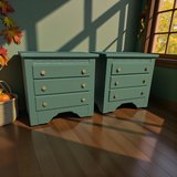 Large Nightstands End Tables Three Drawers 27x16x26 New in Houston, Texas