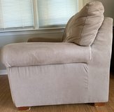 Oversized beige micro fiber Arm Chair - *EUC* in Chicago, Illinois
