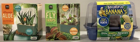 New! Grow Terrarium Kit - Aloe Venus Fly Trap -OR- Banana **$10 per Kit** in Naperville, Illinois