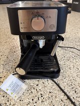 DeLonghi espresso machine and milk frother in Aurora, Illinois