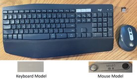 Logitech Wireless Keyboard/Mouse combo in Fort Leonard Wood, Missouri