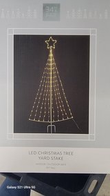 LED Christmas Tree Yard Stake in Camp Lejeune, North Carolina