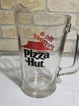 Antique pizza hut glass pitcher in Houston, Texas