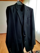 Suit, Black, 3-pcs., with a Vest in Grafenwoehr, GE