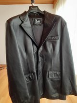 Jacket, Leather, Black in Grafenwoehr, GE
