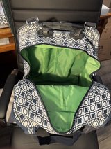 Carry on luggage, rolling in Lake Elsinore, California