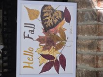 Hello Fall framed canvas 11x14 in Naperville, Illinois