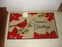 NEW SEASONS GREETINGS DOOR MAT in Bartlett, Illinois