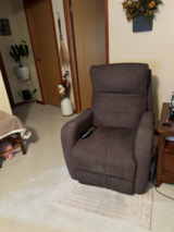 Electric Reclining chair with heat and massage in Fort Campbell, Kentucky