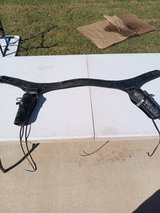Black Leather Dual hip holsters waist size 38-42 in Fort Campbell, Kentucky