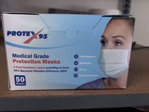 Many Boxes of PPE(Personalized Protective Equipment) Unopened Masks,Face Shields,Gowns in Houston, Texas