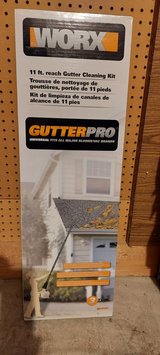 Worx WA4094 Gutterpro Cleaning Kit, 11’ Reach in Batavia, Illinois