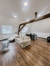 KTown City: modern top floor 2 bedroom/2 bathroom furnished apartment - longterm in Plainfield, Illinois