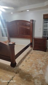 King Bedframe and (1) Nightstand in Camp Lejeune, North Carolina
