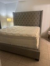 Thorstein king Bed ( mattress and box spring not included) in Kissimmee, Florida