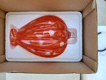 Never Used Hot Air Ballon Blown Glass Hummingbird Feeder in Kingwood, Texas