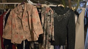 Lots of clothes in Fort Polk, Louisiana