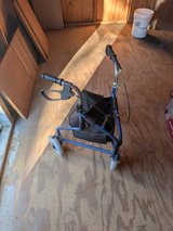 Tri pod walker in Yucca Valley, California