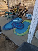 Pool floats in Yucca Valley, California