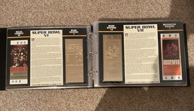 ......NFL 22kt  Gold Super Bowl Tickets...……….22kt Gold in Wiesbaden, GE