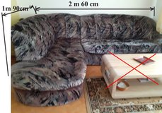 Sofa, L-Shape, and Matching Armchair in Grafenwoehr, GE
