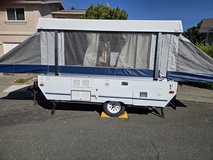 Coleman Destiny SE Pecos Pop-Up Tent Trailer w/Shower & Toilet - Immaculate Condition in Travis AFB, California