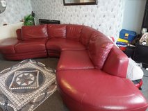 10 Seater Red Sofa in Lakenheath, UK