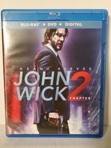 Pre-owned John Wick: Chapter 2 movie on DVD + Blu-ray + Digital Download. $8 in Shorewood, Illinois
