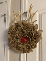Rudolph/Reindeer Wreath in Perry, Georgia