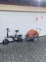 E-Bike with trailer. in Ramstein, Germany