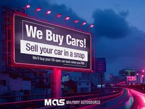 Trade in with Military AutoSource in Stuttgart, GE