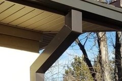 Half Round Gutter Installation in Eau Claire in Oswego, New York