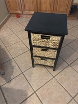 three drawer metal wicker cabinet in Alamogordo, New Mexico