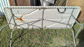 lifetime folding table 6' X 3'   ( 6000yen firm ) in Okinawa, Japan