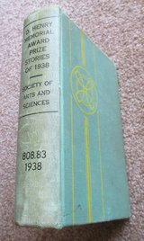 O. Henry Memorial Award Prize Stories of 1938 in Chicago, Illinois