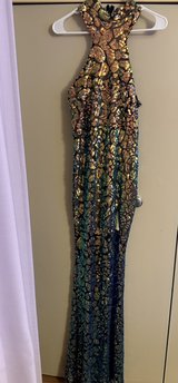 Sequin Gown in Okinawa, Japan