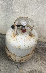 Full propane tank in Okinawa, Japan